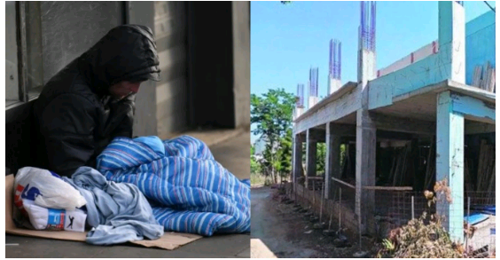 23χρονος Kρητικός δεν έχει να φάει και μένει σε οικοδομή χωρίς πόρτες και παράθυρα